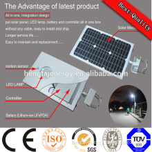 IP66 8w 15w 20w 25w 30w 40w 50w 60w solar street light with CE ROHS approved